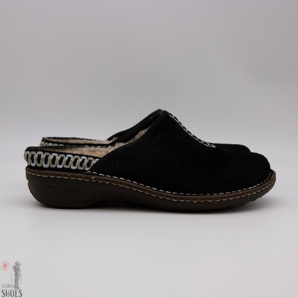UGG Shoes - Ugg Australia Kohala Mule Black Suede - Size 8